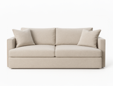 Owen 3 Seater Fabric Sofa Fabric CAT A1 Winter Wheat Delivery in 6-8 Weeks